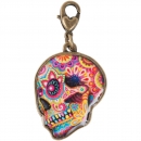 Thaneeya Acrylic Charm - Sugar Skull Profile