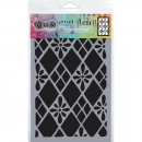 Dylusions small stencil - Diamonds are Forever