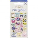 Doodlebug Shape Sprinkles (Epoxy Sticker) - Hello 