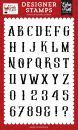 Echo Park Clear Stamps - Antique Alphabet
