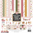 Echo Park - Collection Kit - 12" x 12" - Special Delivery Baby Girl