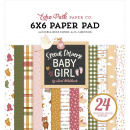 Echo Park Paper Pack - Special Delivery: Baby Girl - 6" x 6"