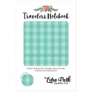 Echo Park Travelers Notebook - Standard - Teal Gingham