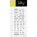 Hero Arts Clearstamps - Kelly`s Garden Planner