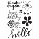 Kaisercraft Clear Stamps - Wildflower