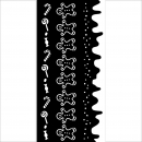 Stamperia Stencil - Candy Cane Stripes