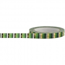 Little B Washi 2 Tapes SCHMAL - Gold/Green Stripe