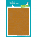Lawn Fawn - Woodgrain Background Hot Foil Plate