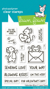 Lawn Fawn Clear Stamps - Valentine Mice