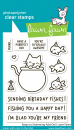 Lawn Fawn Clear Stamps - Keep On Swimming Add-On