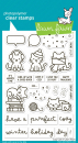 Lawn Fawn Clear Stamps - Cozy Cats