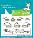 Lawn Fawn Clear Stamps - All the Santa Hats