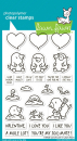Lawn Fawn Clear Stamps - A Mole lot of Love