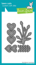Lawn Fawn Die - Heart Blooms