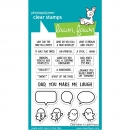 Lawn Fawn Clear Stamps - Dad jokes