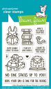 Lawn Fawn Clear Stamps - Little Woodland Library Friends