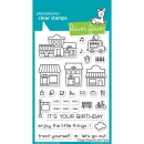 Lawn Fawn Clear Stamps - Village Shops