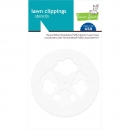 Lawn Fawn Lawn Clipping Stencil - Reveal Wheel Templates: Puffy Cloud