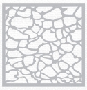 MFT - 6" x 6" Schablone - Stencil Perfect Pool Water