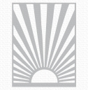 MFT - 6" x 6" Scene Stencil - Sunny Rays