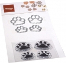 Marianne Design - Clear Stamps & Die set Pfoten