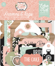 Echo Park Frames & Tags - Our Wedding