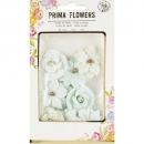 Prima Flowers - Santa Baby Mulberry Paper Flowers - Sweet Mint 12 Stk.