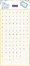 %Docrafts Alphabet Stickers - Roald Dahl - Handwriting%