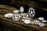 SnipArt Chipboards Industrial Factory – Cogs and gears