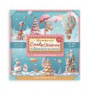 Stamperia - MAXI Paper Pad - Candy Christmas 12"x12"