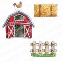 Stamping Bella - Oddball Barn Hay and Fence