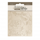 Stamperia - Decorative Chips – Horses