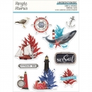 Simple Stories Layered Stickers - Simple Vintage Vintage Seas