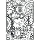 Sizzix Tim Holtz - 3-D Texture Fades - Mini Mechanics