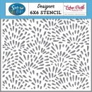 Echo Park 6" x 6" Stencil - Coral Reef 