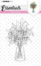 Studio Light Clear Stamps - Essentials - NR.306 (Blumen in Vase)