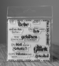 Liebe - Clearstamp Set