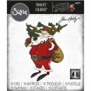 Sizzix Tim Holtz Thinlits - Woodland Santa, Colorize