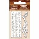 Stamperia High Definition Stamps - Writings & Branch