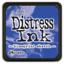 Mini Distress Ink Pad - Blueprint Sketch