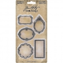 Tim Holtz - 5 Adornments - Deco Frames