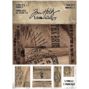 Tim Holtz Vignette Panels - Averts 5 Stk.