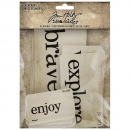 Tim Holtz Flashcards - 45 Stck.