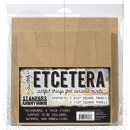 Tim Holtz - Etcetera Thickboard - Panels, Square