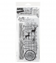Tim Holtz Layering Stamps/Stencil - Mixed Media #57