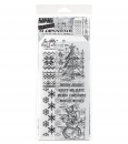 Tim Holtz Layering Stamps/Stencil - Mixed Media #58