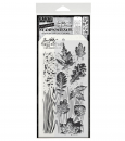 Tim Holtz Layering Stamps/Stencil - Leaf Prints