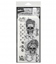 Tim Holtz Layering Stamps/Stencil - Wicked Hipsters