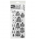 Tim Holtz Layering Stamps/Stencil - Holiday Whatnots