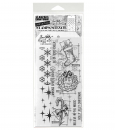 Tim Holtz Layering Stamps/Stencil - Blueprint Christmas #1
